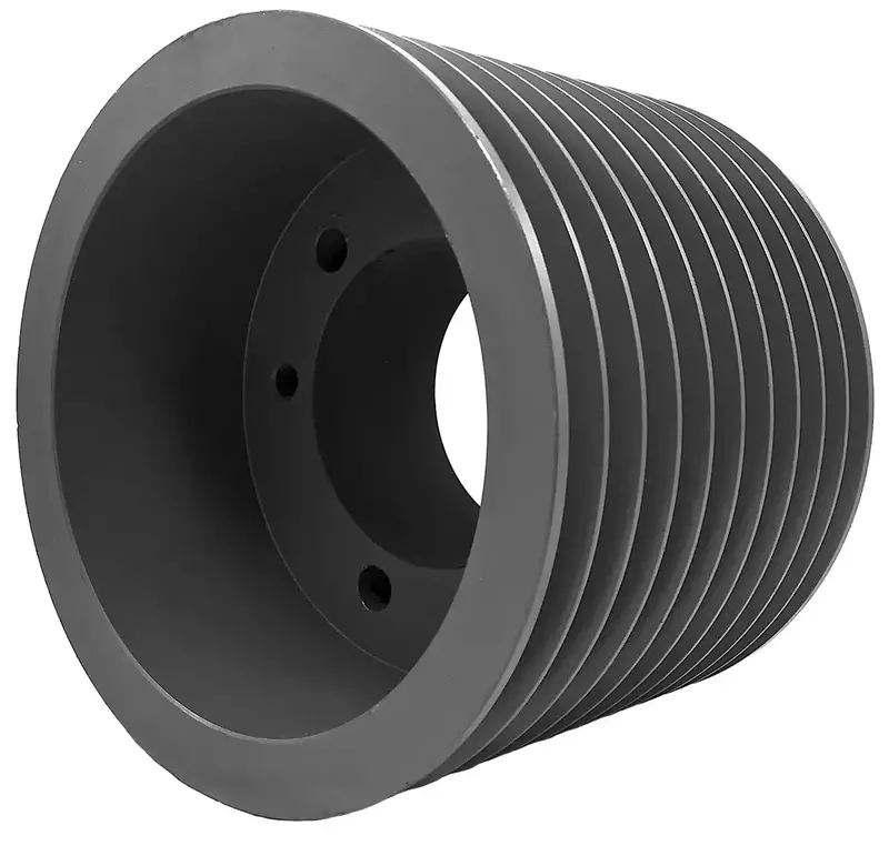 10Q3V65 Ten-Groove V-Belt Sheave – 6.50-Inch Od 1