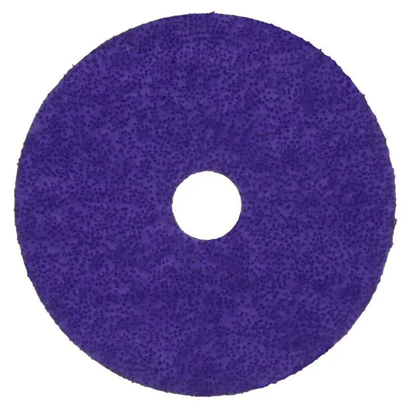 3M Cubitron Ii 1187C Fibre Disc, 36+ Grit, 4.5" X 0.875", Die 450E, Purple, 100-Pack 1