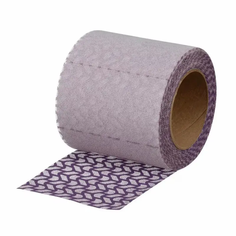 3M Cubitron Ii Net Sheet Roll — 80+ Grit, Purple Precision Ceramic, 115 Mm × 10 M, 6-Roll Case 1