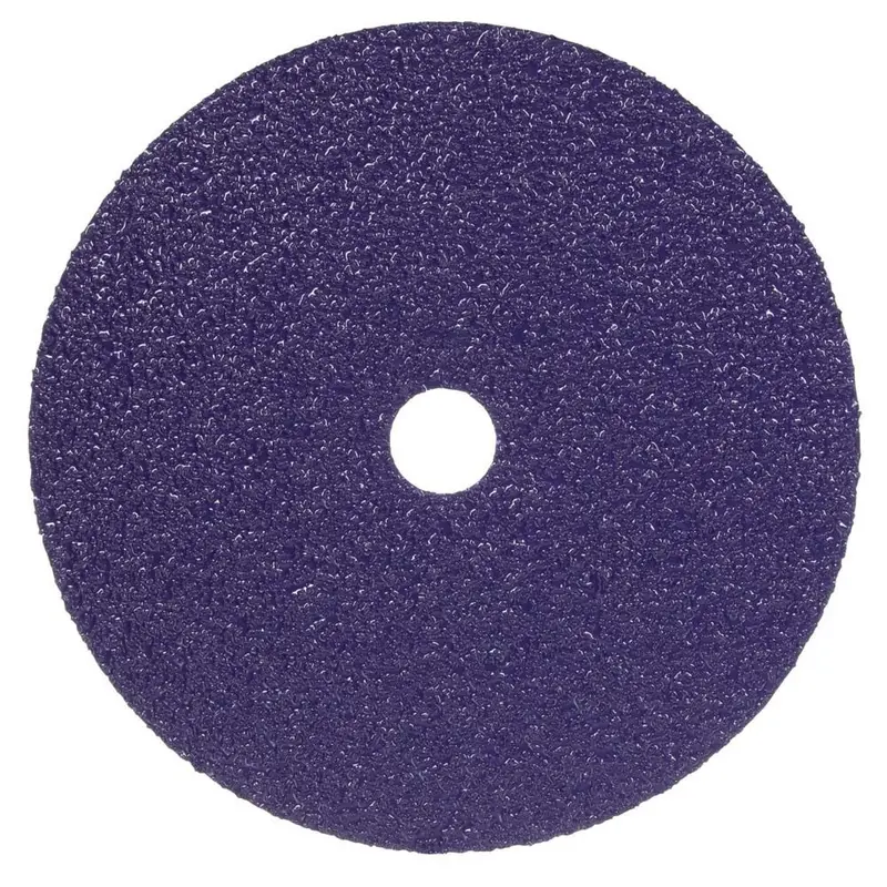 3M Cubitron Iii 1182C Fibre Disc, 36+ Grit, 7" X 0.875", Die 700Bb, Purple, Flame-Cut Smoothing & Heavy-Duty Grinding, 100-Pack 1