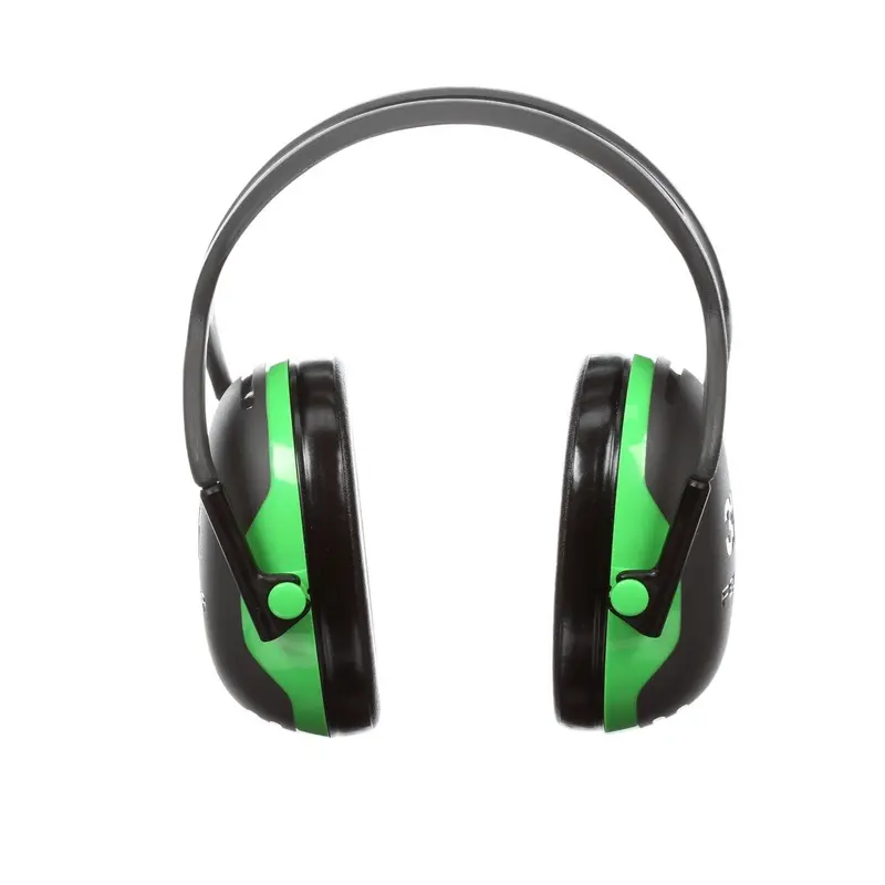 3M Peltor X1A Over-The-Head Earmuffs – X-Series Green Hearing Protectors, One-Size-Fit-Most, Case Of 10 1