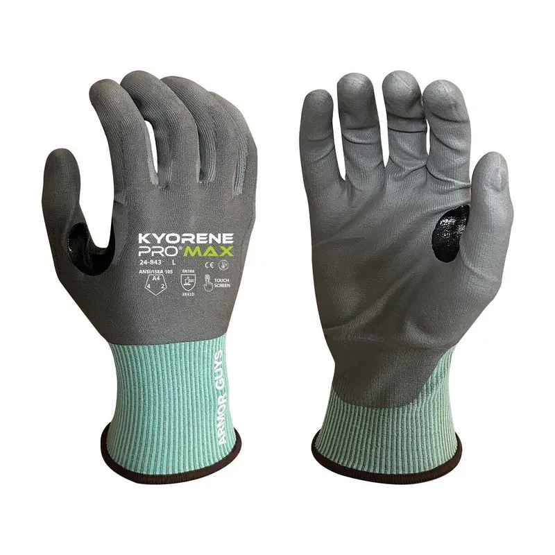 Armor Guys Kyorene Pro Max Graphene Glove – 24-Gauge A4 Cut Protection, Pu Palm, Xl 1