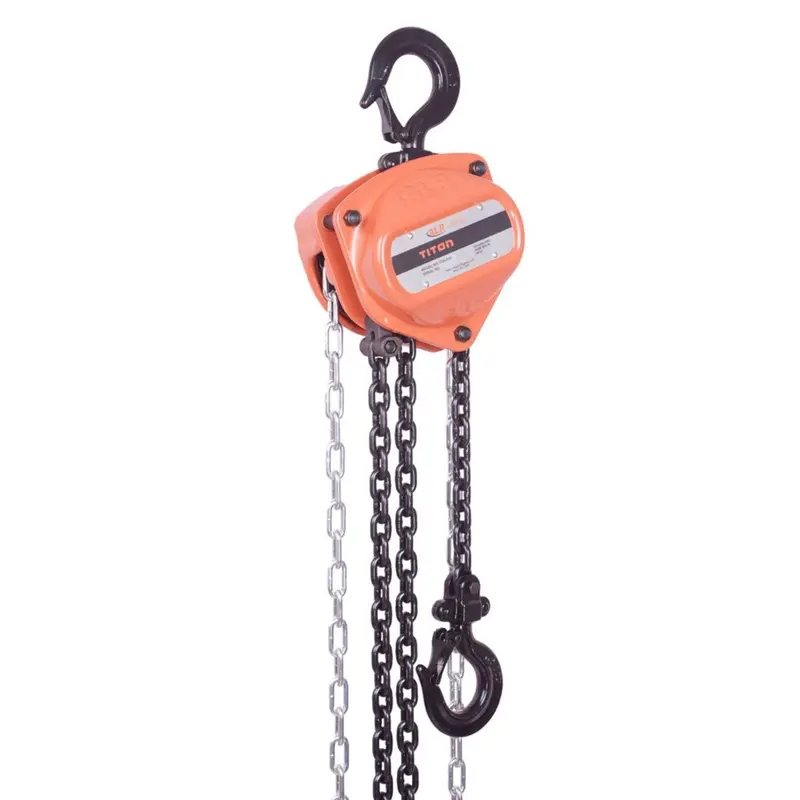 Atlas Tch-015-20 Manual Hand Chain Hoist — 1.5-Ton Capacity, 20-Foot Lift Height 1