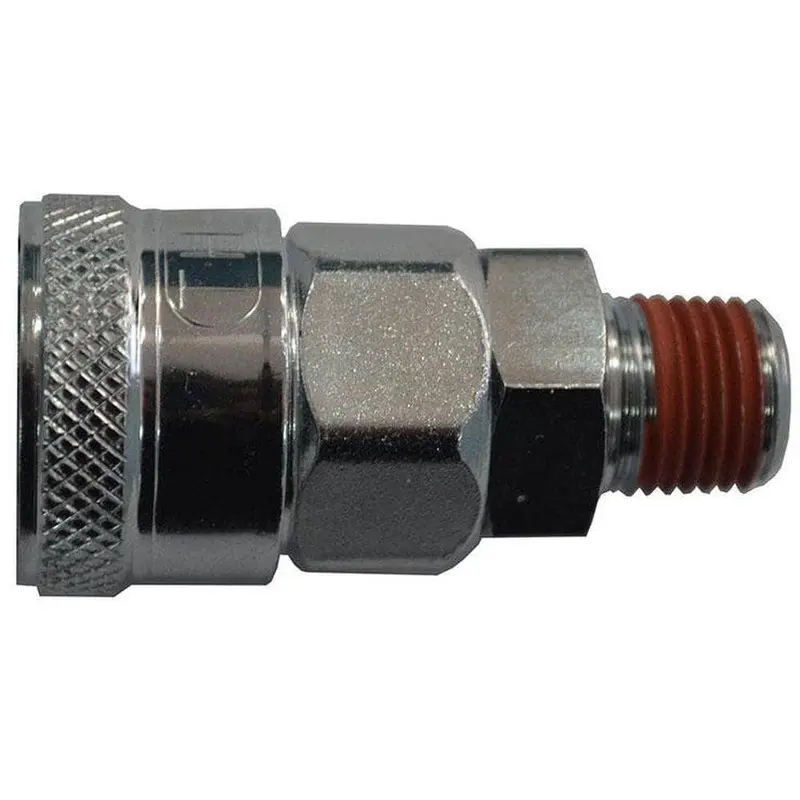 Auzgrip A10227 Nitto-Style 3/8" Male Industrial Hose Coupler 1