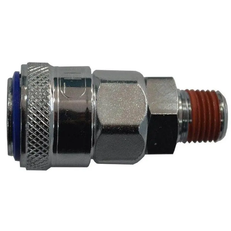 Auzgrip A10231 Nitto-Style 1/4" Male Quick-Connect Hose Coupler 1