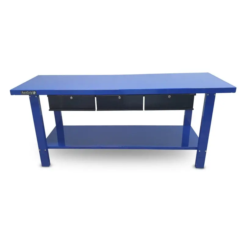 Auzgrip A29330 2000Mm 3-Drawer Steel Workbench – Industrial-Grade Modular Workstation With Reinforced Frame 1