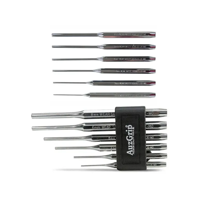 Auzgrip A71420 Standard Pin Punch Set + A71400 Extended-Length Pin Punch Kit 1