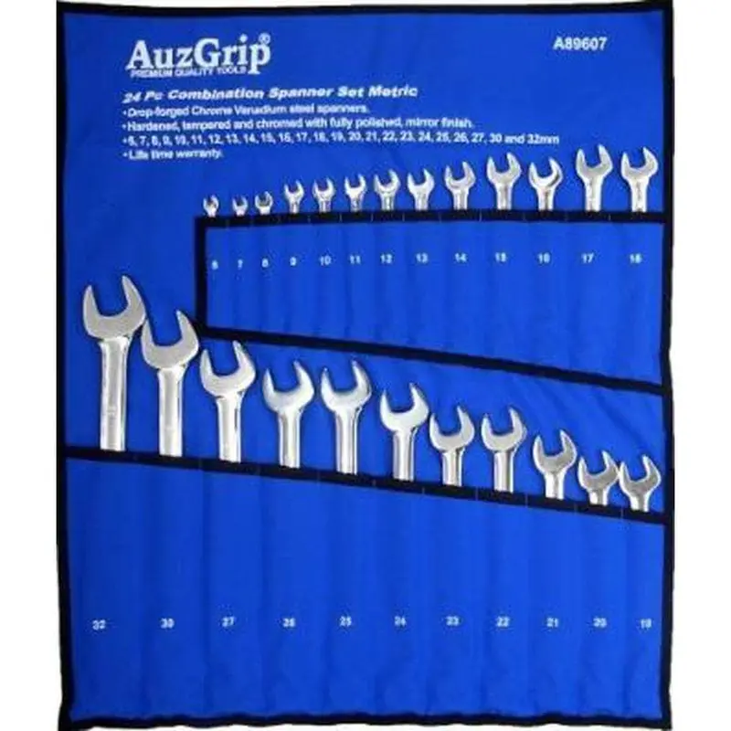 Auzgrip A89607 24-Piece Metric-Only Combination Wrench Set 1