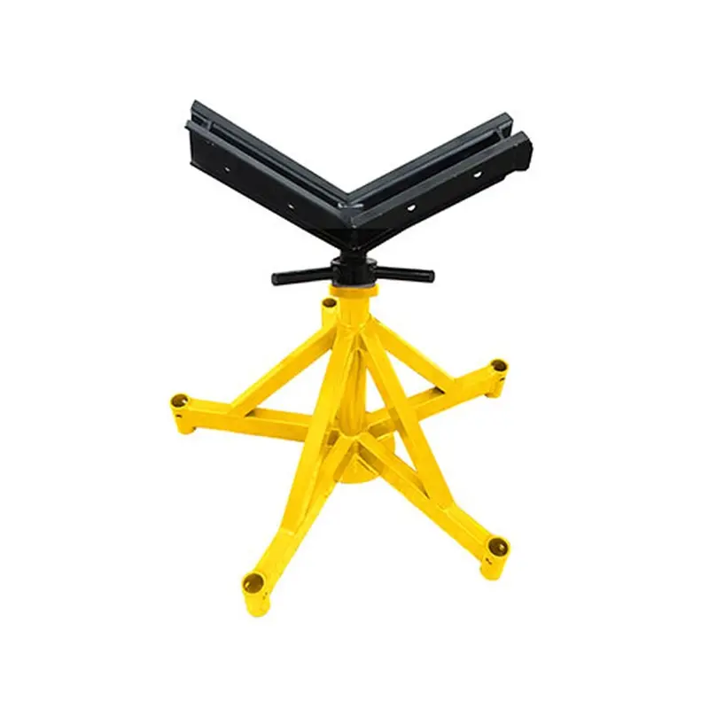 Bbsumner 3500 Max Jax V-Head Pipe Jack Stand – 5000 Lb Capacity, Adjustable 32–44" Height 1