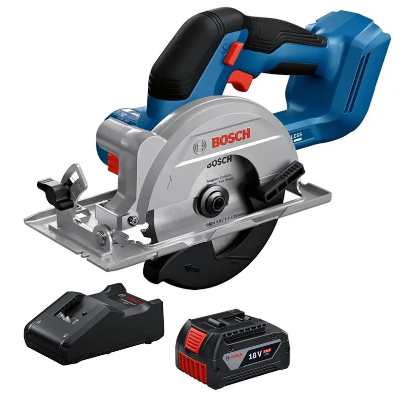 Bosch Gks 18V-51 Brushless 140Mm Circular Saw – 18V Cordless, Includes 4.0Ah Battery & Charger 1