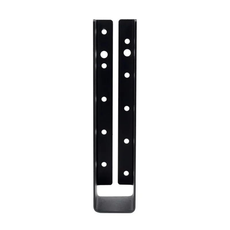 Concealed-Flange Light Joist Hanger – 2-1/16" X 7-3/4", 14-Gauge, Zmax/Black Finish, Fits 2X10 1