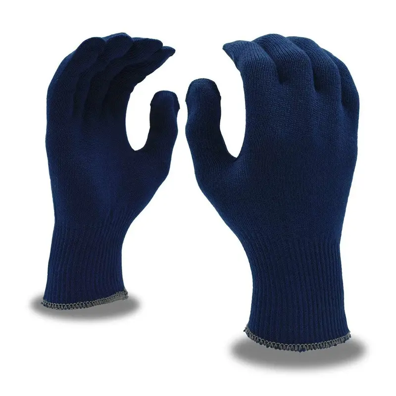 Cordova Thermastat Hollow-Core Polyester Gloves – Blue, 13-Gauge Machine Knit 1