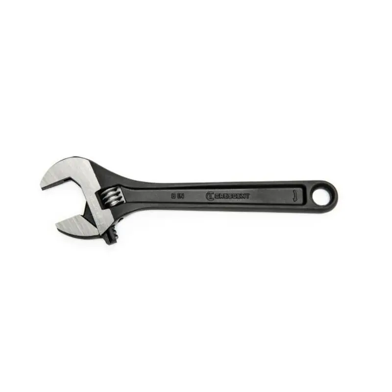 Crescent At28Bkb 8" Adjustable Wrench – Black Finish, Bulk Packaging (24 Per Case) 1