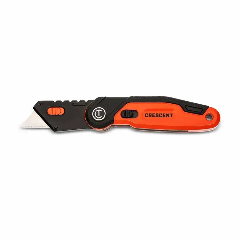 Crescent Ctkf3 Folding Utility Knife With Retractable Blade 1