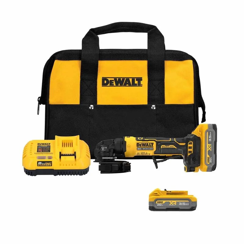 Dewalt Atomic 20V Max 4" Angle Grinder Kit – Xr Powerstack Battery Included 1