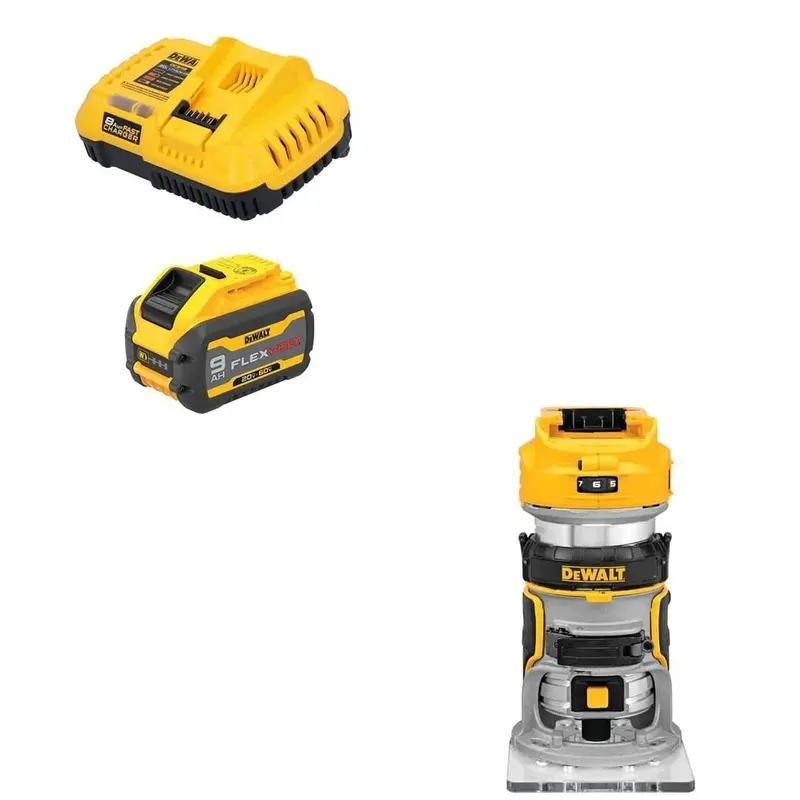 Dewalt Dcb609C 20V Max Starter Kit: Battery, Charger & Free Router 1