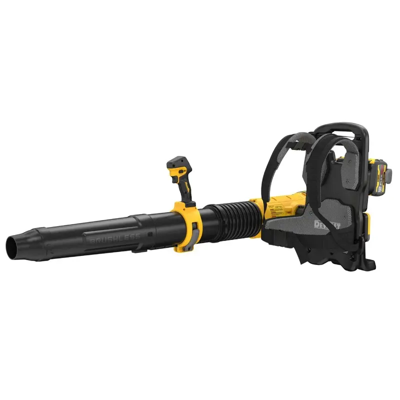 Dewalt Dcbl570Y2 60V Max Brushless Backpack Blower Kit – Led Dashboard, Variable Speed, 2 Batteries + 2 Chargers 1