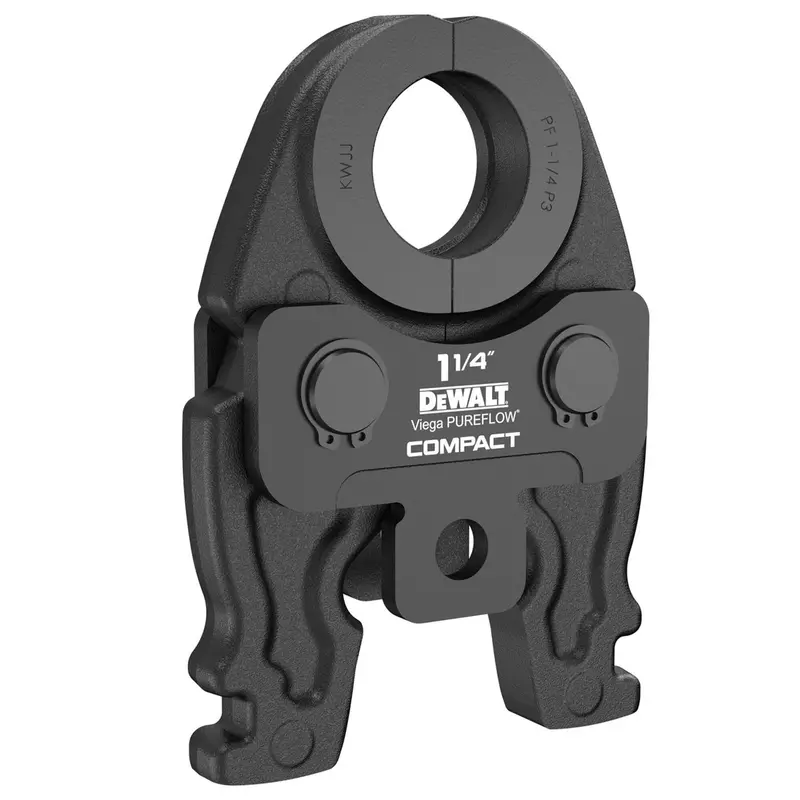 Dewalt Dce216114 1-1/4" Pex Press Jaw For 20V Max Compact Pureflow Tool 1