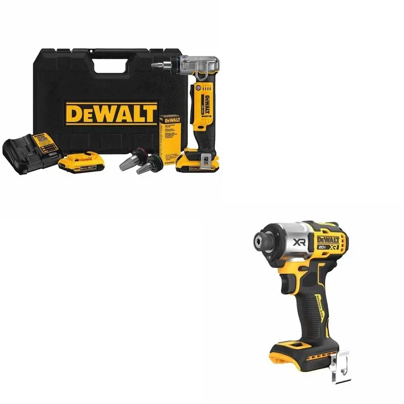 Dewalt Dce400D2 18V Pex Expander Kit With Free Dcf845B Impact Driver 1