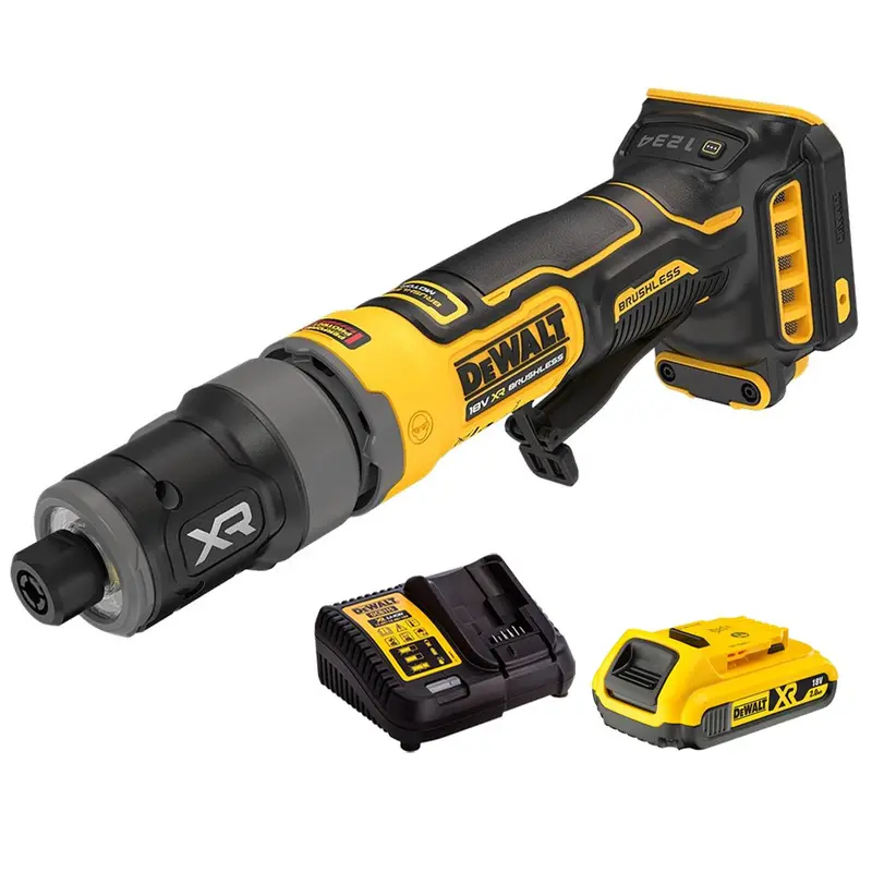 Dewalt Dcg420N-Xj 18V Xr Brushless Compact Die Grinder – 2.0Ah Battery & Charger Included 1