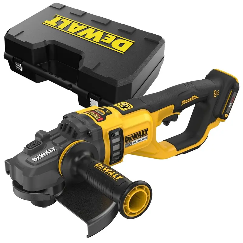 Dewalt Dcg460Nk 54V Flexvolt Brushless 230Mm Angle Grinder (Bare Tool) With Carry Case 1
