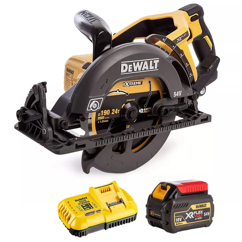 Dewalt Dcs577N 54V Flexvolt Brushless Circular Saw – 6.0Ah Battery & Charger Included 1