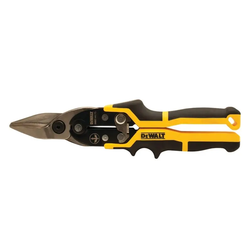 Dewalt Dwht14675-0 Straight-Cut Ergonomic Aviation Snips – Heavy-Duty Sheet Metal Cutting 1