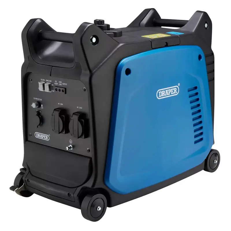 Draper Dgi2600Di Petrol Inverter Generator – 230V Output, 2300W Max Power (Model 95197) 1