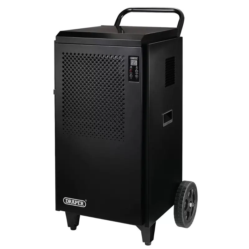 Draper Dh70 70-Litre Industrial Dehumidifier – 1300W, 230V High-Capacity Moisture Remover 1