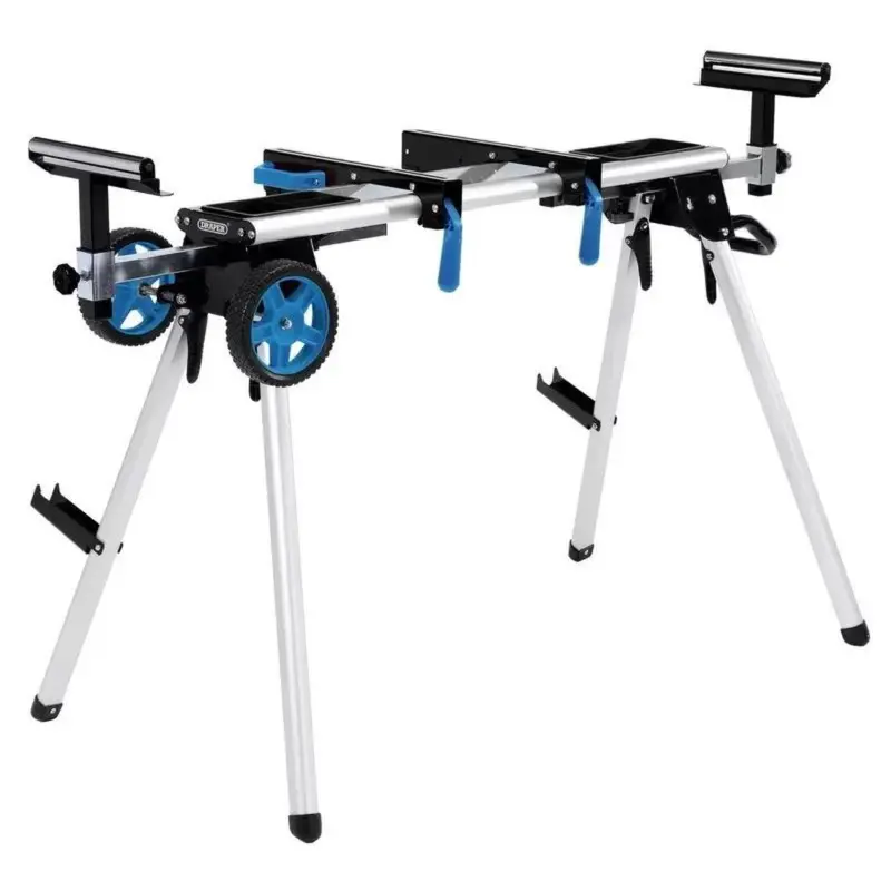 Draper Mssm168D Mobile Mitre Saw Stand – Adjustable Height & Extendable Design (Model 90249) 1