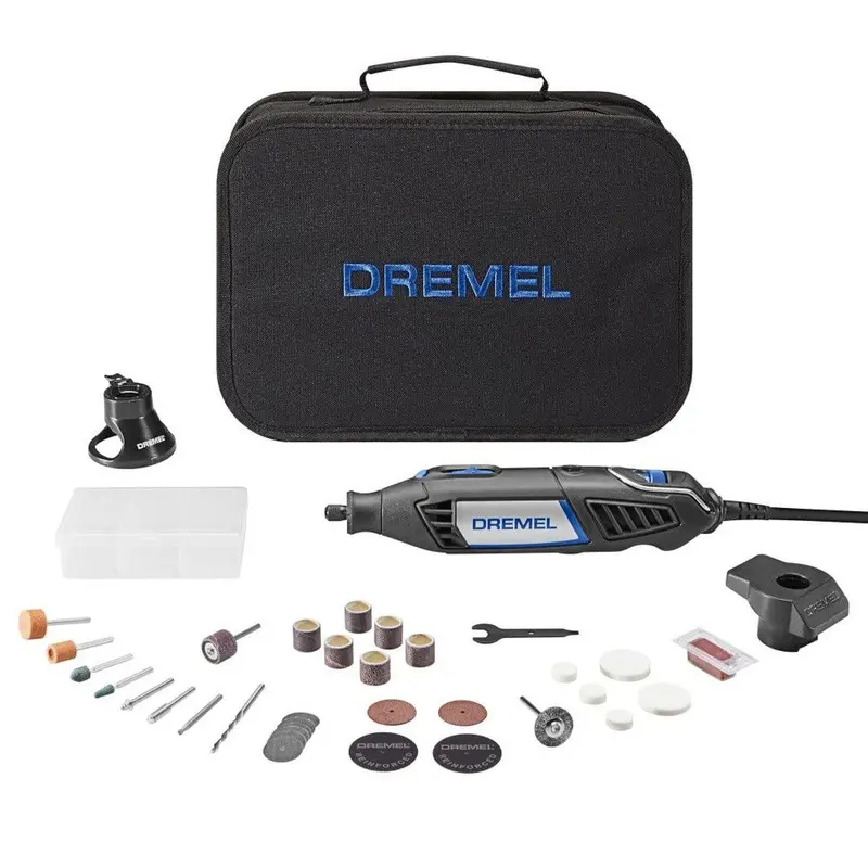 Dremel 4000 Rotary Tool Kit – 1.6 Amp Variable Speed, 32-Piece With Bag & Accessories 1