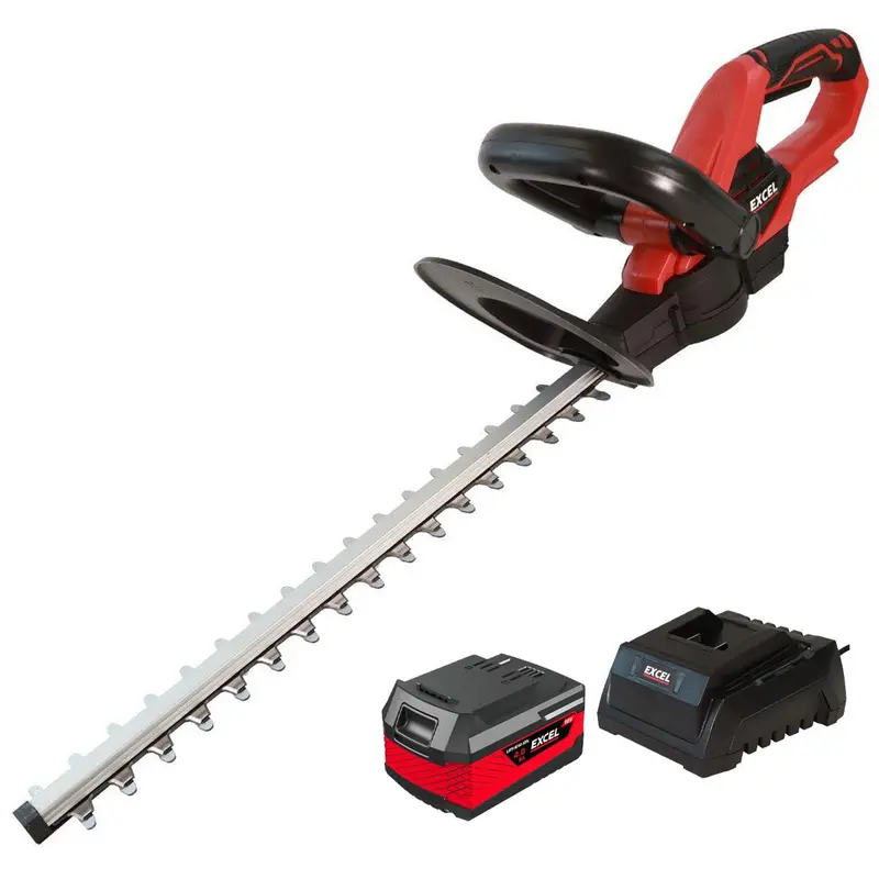 Excel 18V 410Mm Hedge Trimmer – Single 4.0Ah Battery & Fast Charger 1