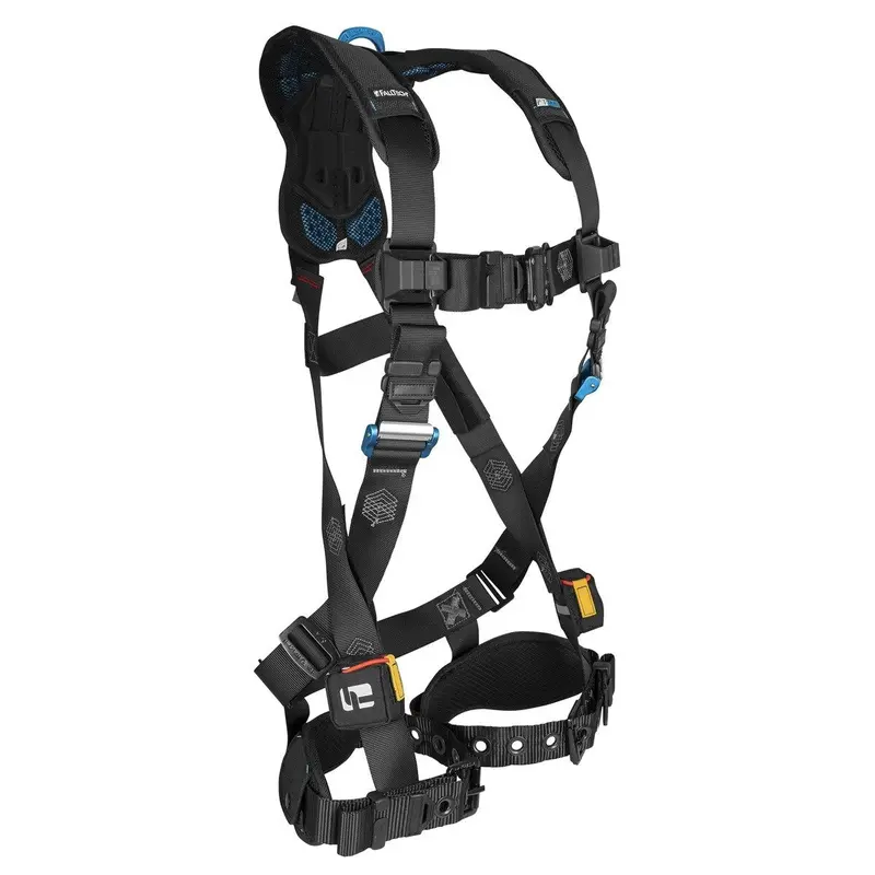 Falltech 8129M Ft-One Fit Full Body Harness – Women’S Medium, Non-Belted, Tongue Buckle Legs & Quick-Connect Chest 1