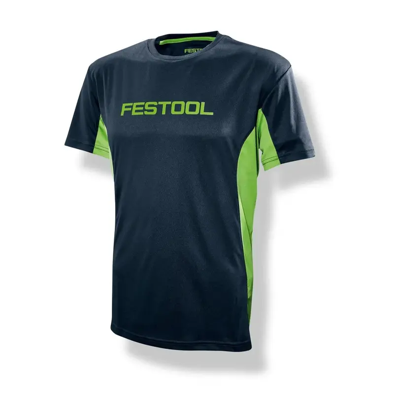 Festool Fun-Ft1 Men’S Training T-Shirt — Blue/Green, Medium (Model 204003) 1