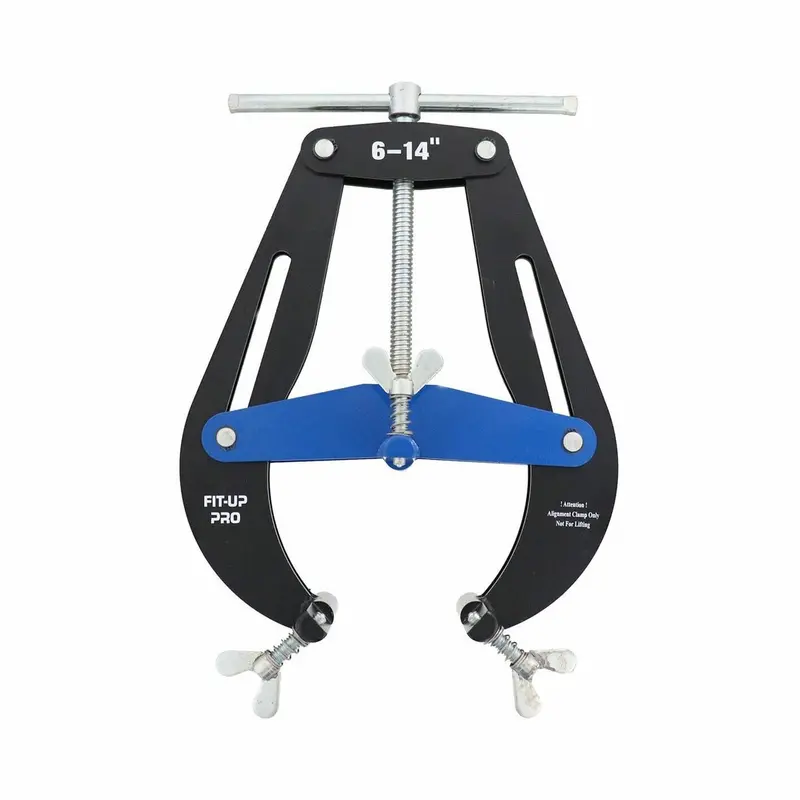 Fit-Up Pro 1222 Quick-Fit Pdq Pipe Alignment Clamp, Adjustable 6–14 Inches 1