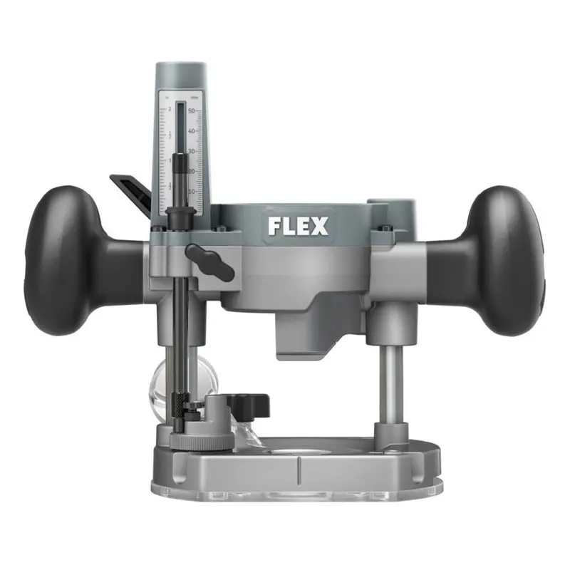 Flex Ft421 Plunge Router Base — Compatible With Fx4221 Trim Router, 2" Max Plunge Depth 1