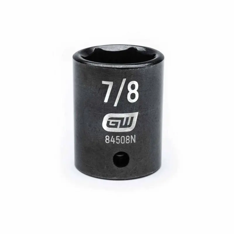 Gearwrench 1/2" Drive 6-Point Sae Impact Socket – 7/8" Standard Depth 1