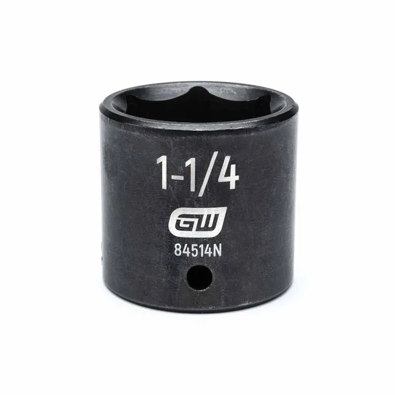 Gearwrench 1/2" Drive 6-Point Standard Impact Socket — 1-1/4" Sae 1