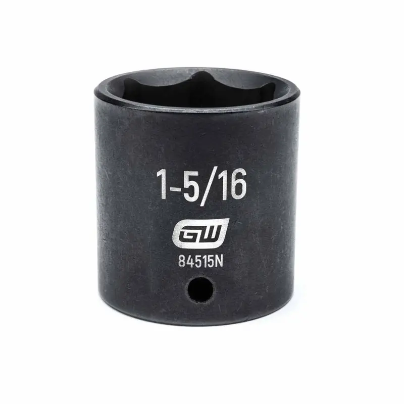 Gearwrench 1-5/16" Standard Impact Socket — 1/2" Drive, 6-Point Sae 1
