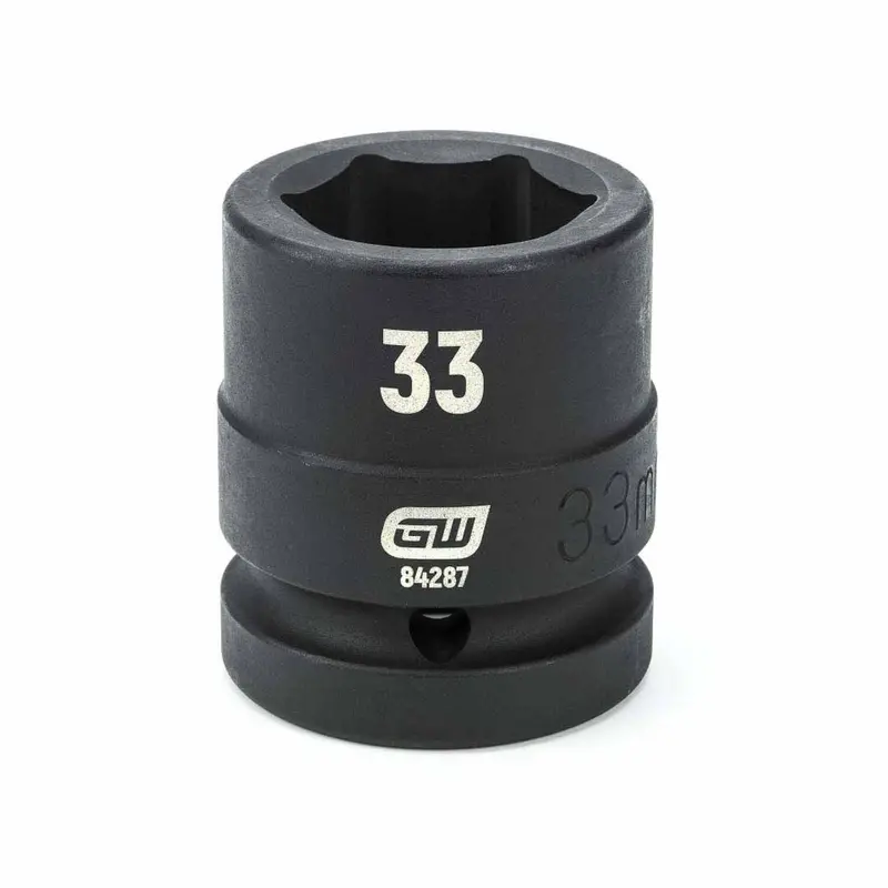Gearwrench 1" Drive 6-Point Sae Impact Socket – 2-3/16" Standard Depth 1
