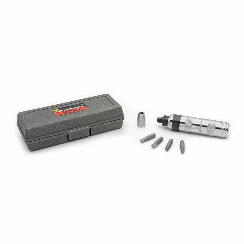 Gearwrench 1140D 6-Piece 3/8" Drive Impact Driver Bit Set – Chrome-Vanadium, Heat-Treated Bits 1