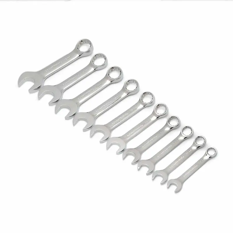 Gearwrench 12-Point Stubby Combination Metric Wrench Set – 10-Piece (Model 81904) 1