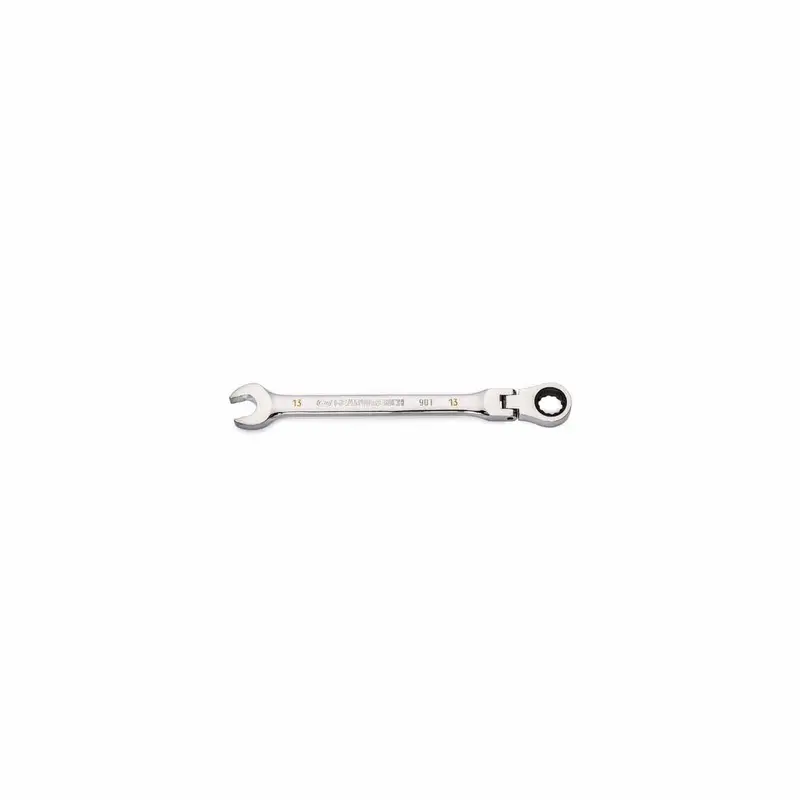 Gearwrench 13Mm 90-Tooth Flex Head Ratcheting Combination Wrench 1