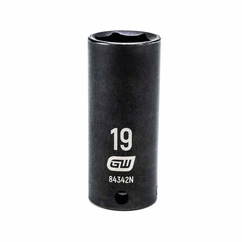 Gearwrench 19Mm 3/8" Drive 6-Point Deep Impact Metric Socket 1