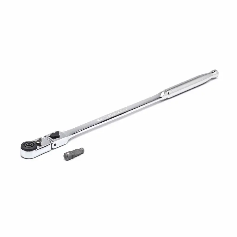Gearwrench 81030 1/4" Drive 72-Tooth Flex-Head Ratchet – 12" Quick-Release 1