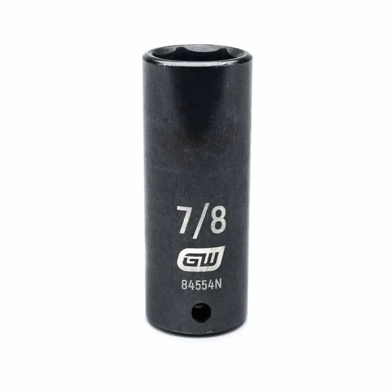Gearwrench 84554N 1/2" Drive 6-Point Deep Impact Socket – 7/8" Sae 1