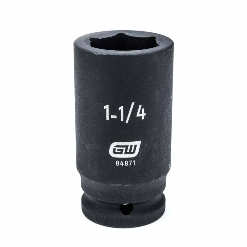 Gearwrench 84882 3/4" Drive 1-15/16" Deep 6-Point Sae Impact Socket – Corrosion-Resistant, Drop-Forged 1
