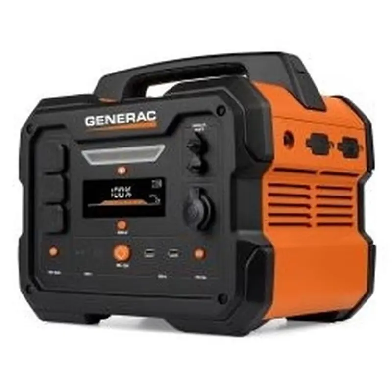 Generac G0080250 Gb1000 1600W Portable Power Station – 8 Outlets + 15W Wireless Charging 1