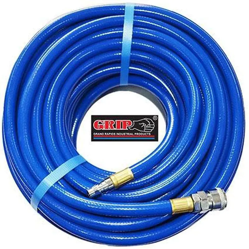 Grip 12690 10M Lightweight Braided Pvc Air Hose – Compact Utility 1