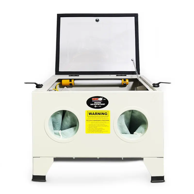 Grip 15100 90L Benchtop Sandblaster Cabinet – Space-Saving Solution 1